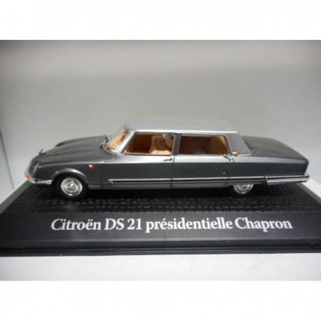 CITROEN DS 21 1969 PRESIDENTIELLE CHAPRON NIXON-DE GAULLE 1:43 NOREV ATLAS