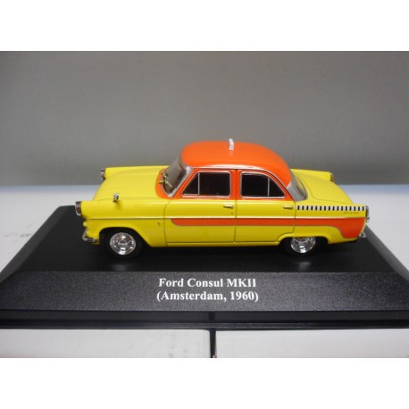 Jeep Surrey Taxi Nassau 1960 1/43 - IXO Altaya - Boîte Vitrine - Neuf