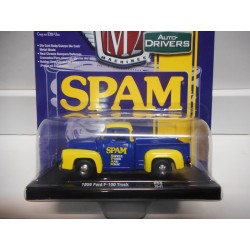 FORD F-100 PICKUP 1956 SPAM M2 MACHINES 1:64