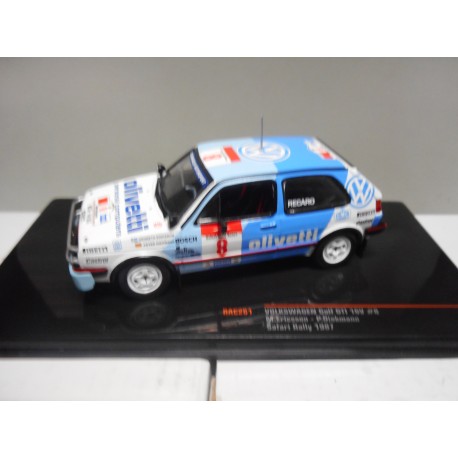VOLKSWAGEN GOLF 2 GTi 16V RALLY SAFARI 1987 ERICSSON IXO MODEL RAC261 1:43