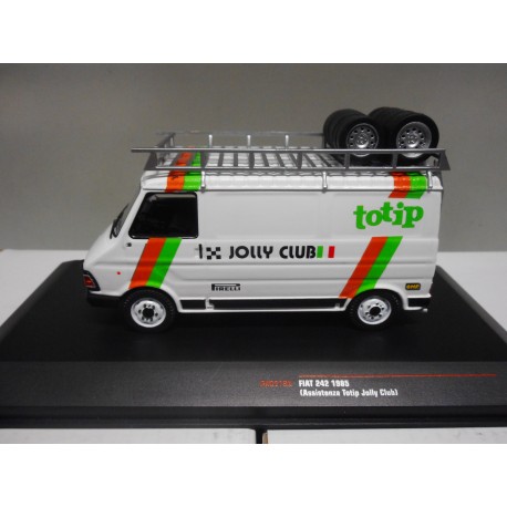 FIAT 242 ASSISTENZA TOTIP JOLLY CLUB IXO RAC279X 1:43