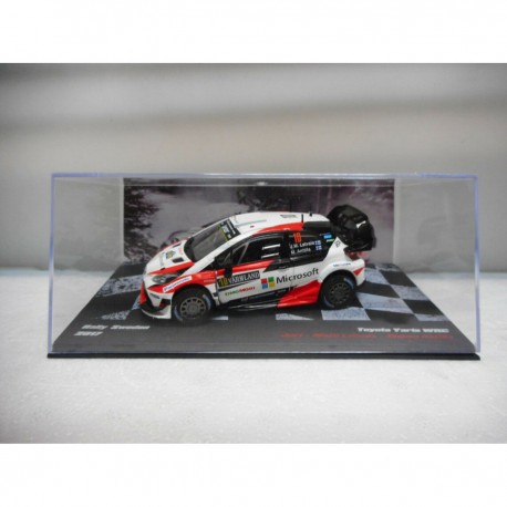 TOYOTA YARIS WRC RALLY SWEDEN 2017 LATVALA 1:43 ALTAYA IXO