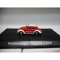 VOLKSWAGEN 1300 BEETLE/KAFER/COX FIRE/POMPIERS//BOMBEROS 1:72 DeAGOSTINI IXO