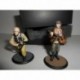 FIGURES GER 133 GRENADIER + GEFREITER MONTE CASSINO WW 2 1:32 ATLAS LEAD SOLDIER