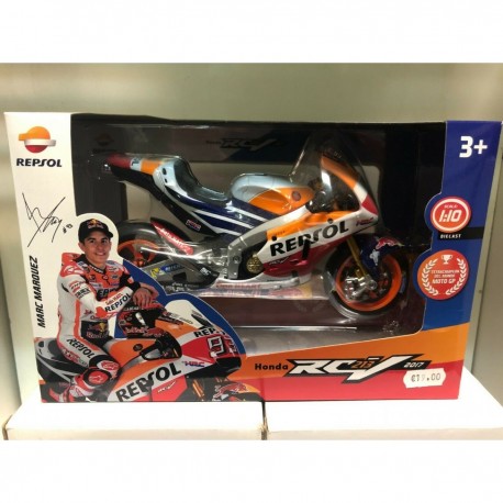 HONDA RCV213 2017 MARC MARQUEZ 93 MOTO GP HRC REPSOL MAISTO 1:10