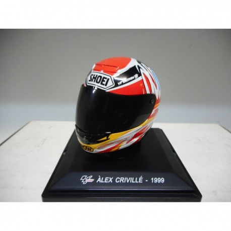 CGP 18 ALEX CRIVILLE 1999 MOTO GP HELMET CASCO ALTAYA IXO 1/5