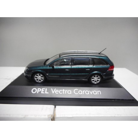 OPEL VECTRA C CARAVAN GREEN DEALER SCHUCO 1:43