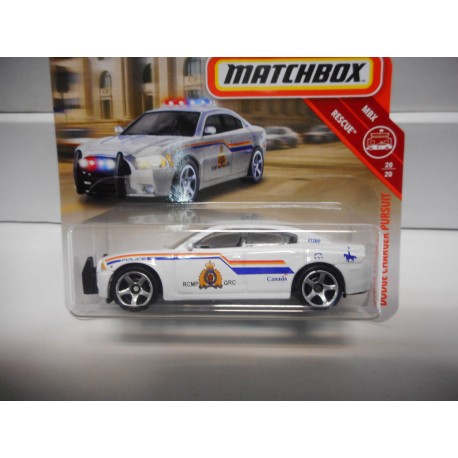 DODGE CHARGER PURSUIT POLICE CANADA MATCHBOX 1:64