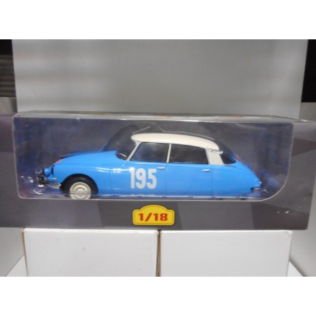 CITROEN DS 21RALLY MONTE CARLO 1966 TOIVONEN ALTAYA IXO 1:18