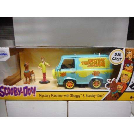 MYSTERY MACHINE WITH SHAGGY AND SCOOBY-DOO JADA TOYS 1:24
