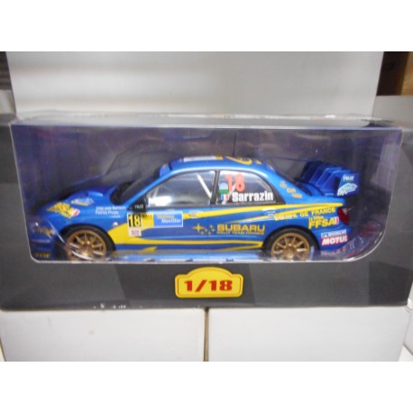 SUBARU IMPREZA WRC RALLY CATALUÑA 2004 SARRAZIN ALTAYA IXO 1:18