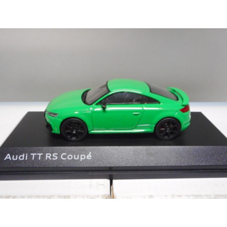 AUDI TT RS COUPE GREEN I-SCALE DEALER 1:43