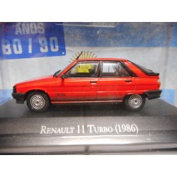 RENAULT 11 TURBO 1986 ARGENTINA SALVAT 1:43