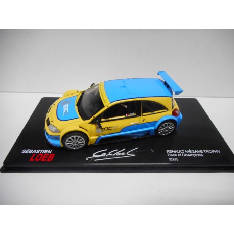 RENAULT MEGANE TROPHY RALLY RACE OF CHAMPIONS 2005 LOEB ALTAYA IXO 1:43