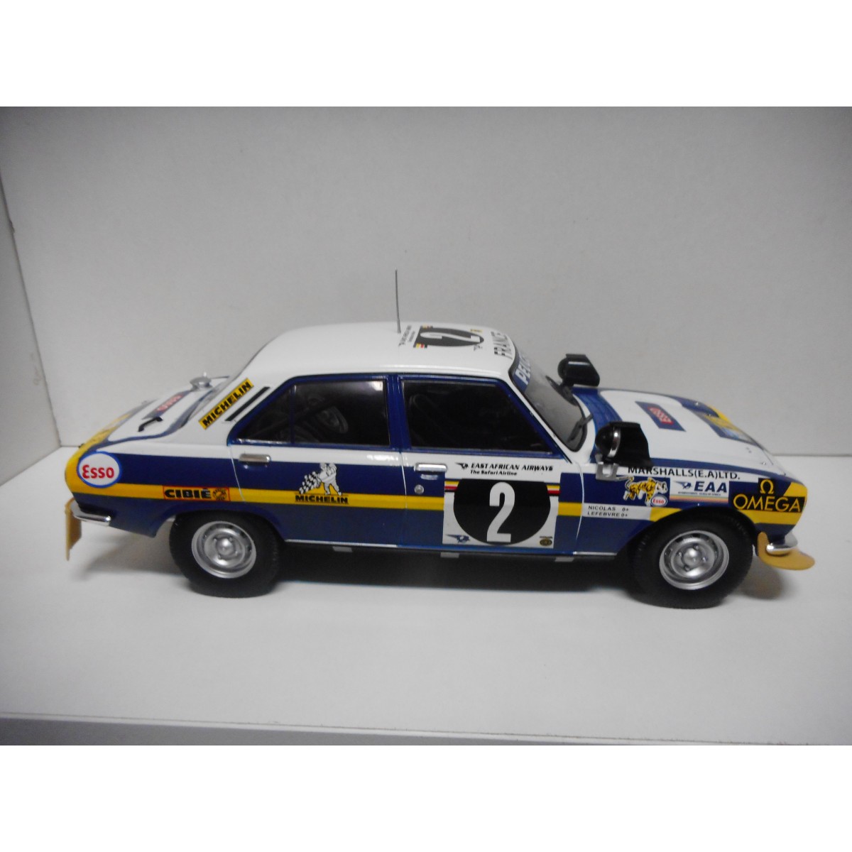 SOLIDO Peugeot 504 Safary Rally 1:43 voiture miniature - Juguetes
