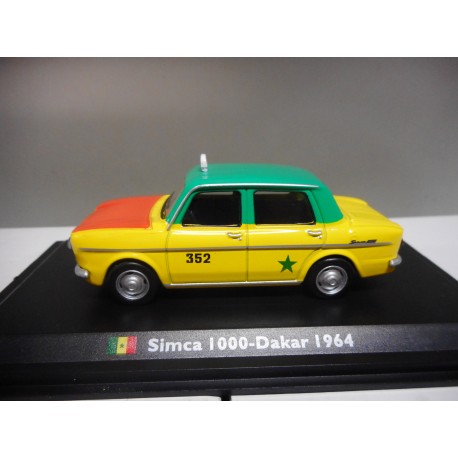 SIMCA 1000 TAXI DAKAR 1964 CENTAURIA IXO 1:43