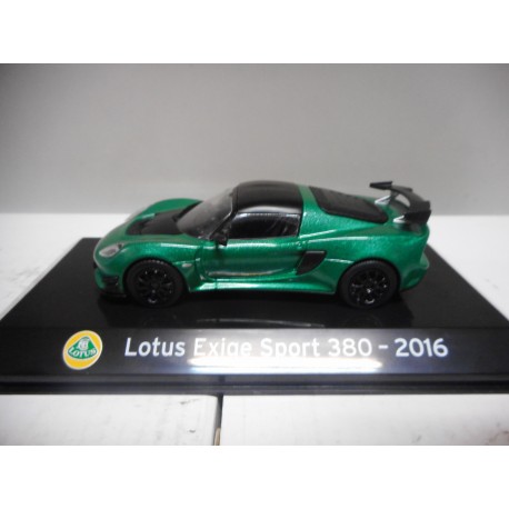 LOTUS EXIGE SPORT 380 2016 SUPERCARS SALVAT IXO 1:43