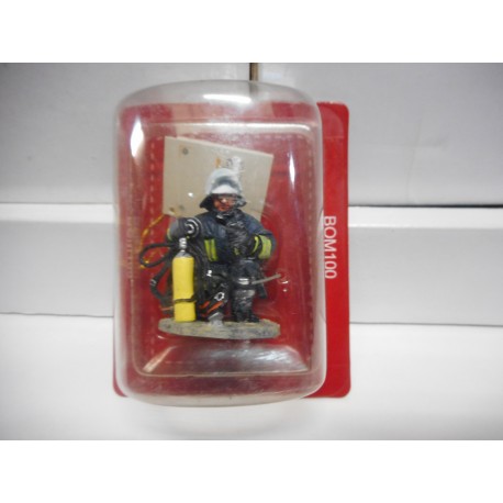 FIGURES BOMBEROS/POMPIER/FIRE Del Prado/COBRA 1:32 PLOMO 7/9