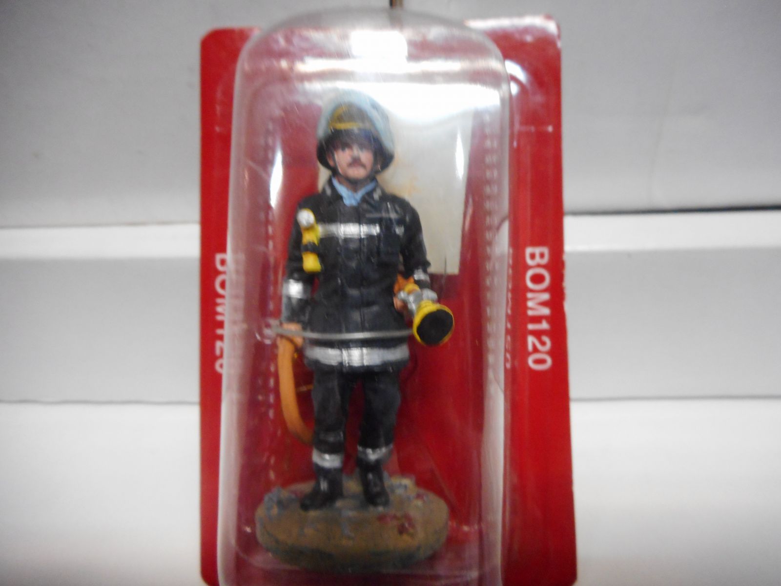 Figurine Pompier En Plomb Del Prado - Modèle Canadien 1/32 - Superbe Pièce Collector