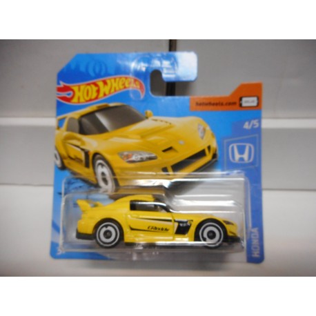 HONDA S2000 YELLOW HONDA 4/5 HOT WHEELS 1:64