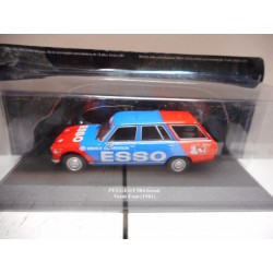 PEUGEOT 504 BREAK TEAM ESSO 1981 ASSISTANCE RALLY ALTAYA IXO 1:43