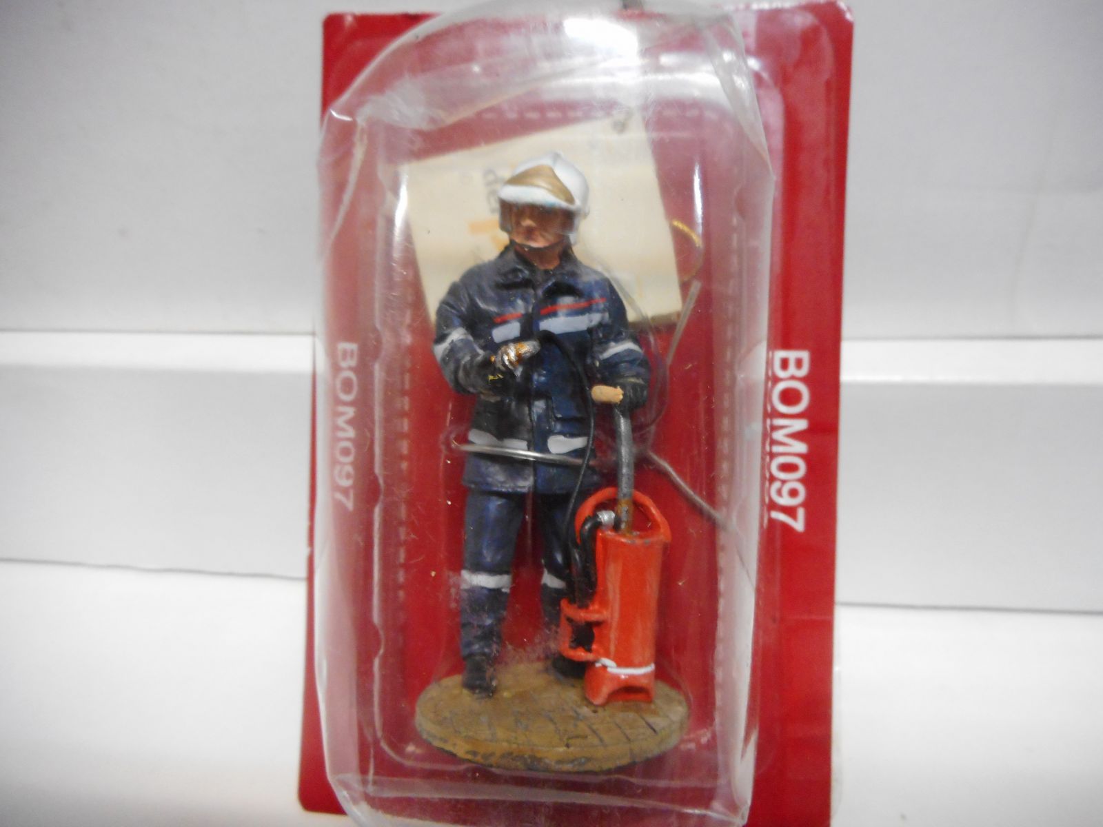 FIGURES BOM BOMBEROS/POMPIER/FIRE 9/9 1:32 Del Prado/COBRA LEAD SOLDIER
