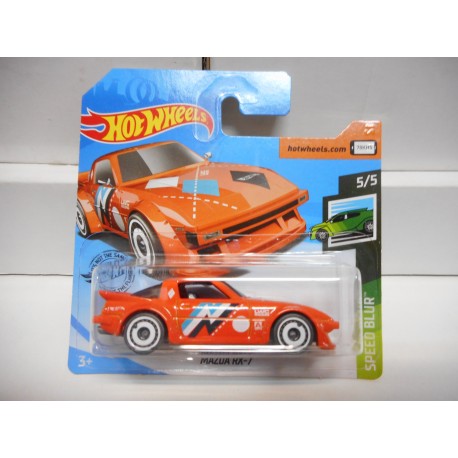 MAZDA RX-7 (FC) ORANGE, SILVER HOT WHEELS 1:64