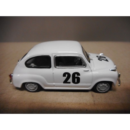 SEAT 600 RALLY n26 SOLIDO 1:43 USADO/NO CAJA/VER FOTOS