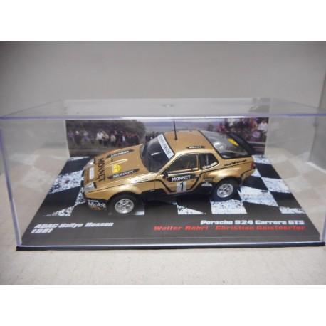 PORSCHE 924 CARRERA GTS #1 ROERL RALLY D' ANTIBES 1981 IXO RAC366 1/43