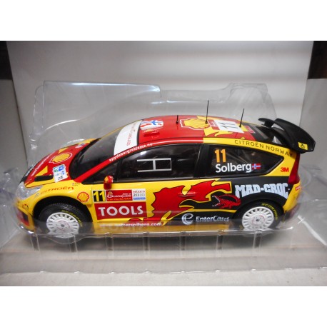 CITROEN C4 WRC RALLY MEXICO 2010 SOLBERG ALTAYA IXO 1:18