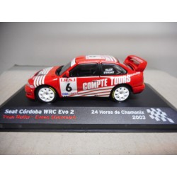 SEAT CORDOBA WRC EVO2 24H CHAMONIX 2003 MULLER ALTAYA IXO 1:43