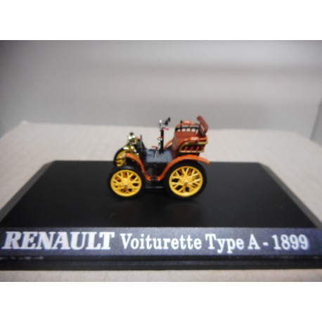 RENAULT VOITURETTE TYPE A 1899 HACHETTE 1:43