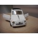 FIAT 500 WHITE DIECAST 1:24 USADO/SIN CAJA/VER FOTOS