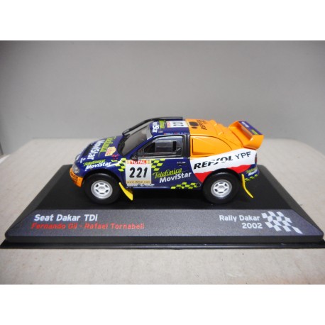 SEAT DAKAR TDi RALLY DAKAR 2002 F.GIL ALTAYA IXO 1:43