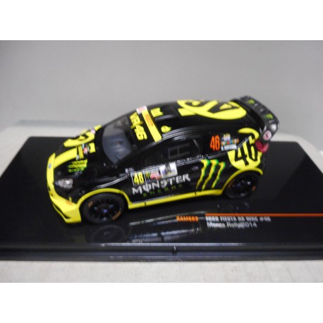 FORD FIESTA RS WRC RALLY MONZA 2014 V.ROSSI IXO RAM603 1:43