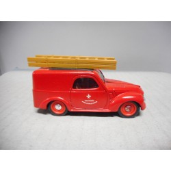 FIAT 500C 1951 PREVENZIONE FIRE/POMPIERS/BOMBEROS 1:43 BRUMM R080 NO BOX