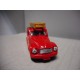 FIAT 500 C VAN BOMBEROS/POMPIERI BRUMM R080 1:43 USADO/SIN CAJA/VER FOTOS