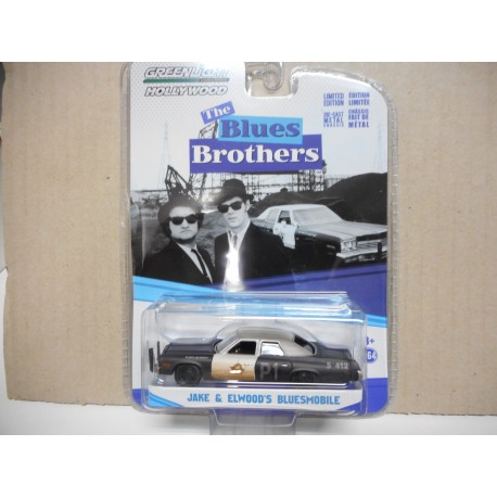 HOLLYWOOD THE BLUES BROTHERS JAKE & ELWOOD´S BLUESMOBILE 1:64 GREENLIGHT