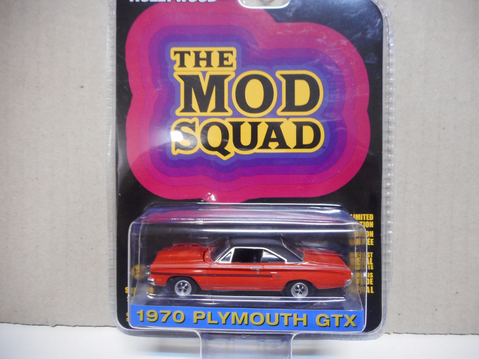 GREENLIGHT 44890A 1:64 1970 PLYMOUTH GTX THE MOD SQUAD 