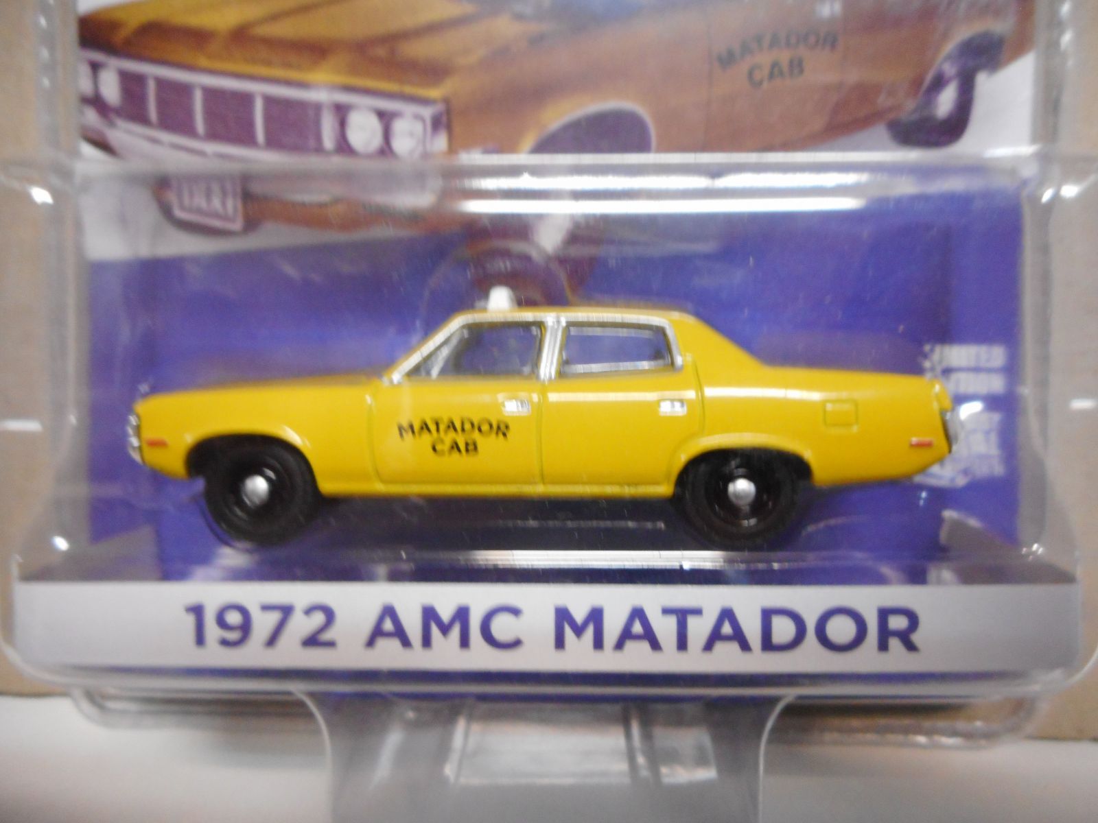 AMC MATADOR 1971/72 TAXI CAB ESCOGER/CHOOSE/CHOISIR 1:64 GREENLIGHT - Imagen 3 de 5