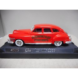 CHRYSLER WINDSOR 1940 SCHENECTADY FIRE/POMPIERS/BOMBEROS 1:43 SOLIDO 4525