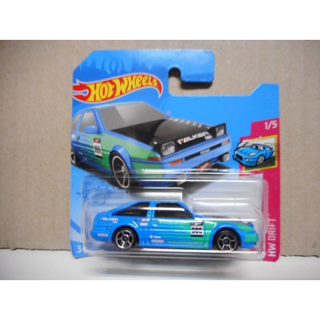 TOYOTA AE86 SPRINTER TRUENO HOT WHEELS 1:64