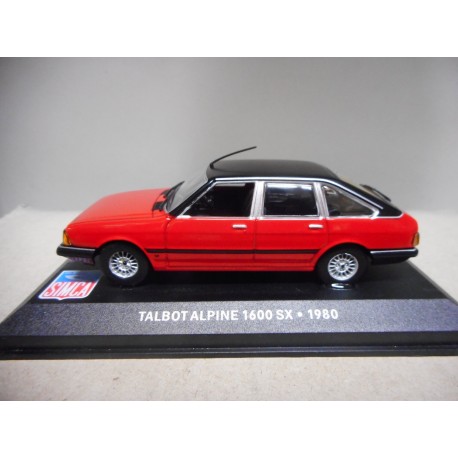 TALBOT ALPINE 1600 SX 1980 ALTAYA IXO 1:43