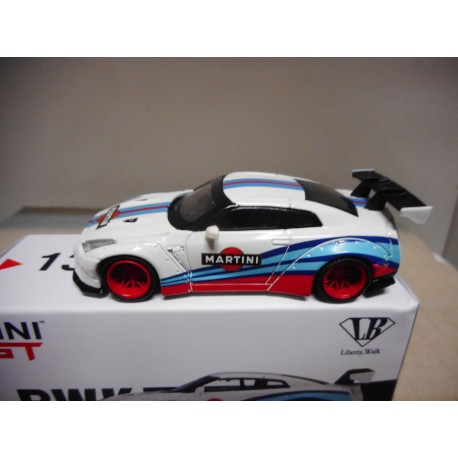 MINI GT GT-R R35 martini 1/64 ミニカー NISSAN GT-R R35 MARTINI RACING MINI GT TSM133 1:64 - BCN STOCK CARS