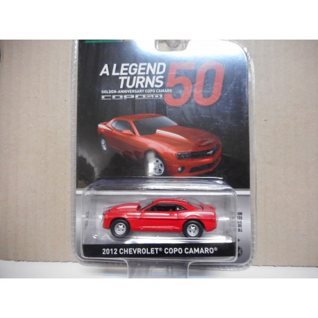 CHEVROLET CAMARO 2012 COPO 50TH ANIV 1:64 GREENLIGHT