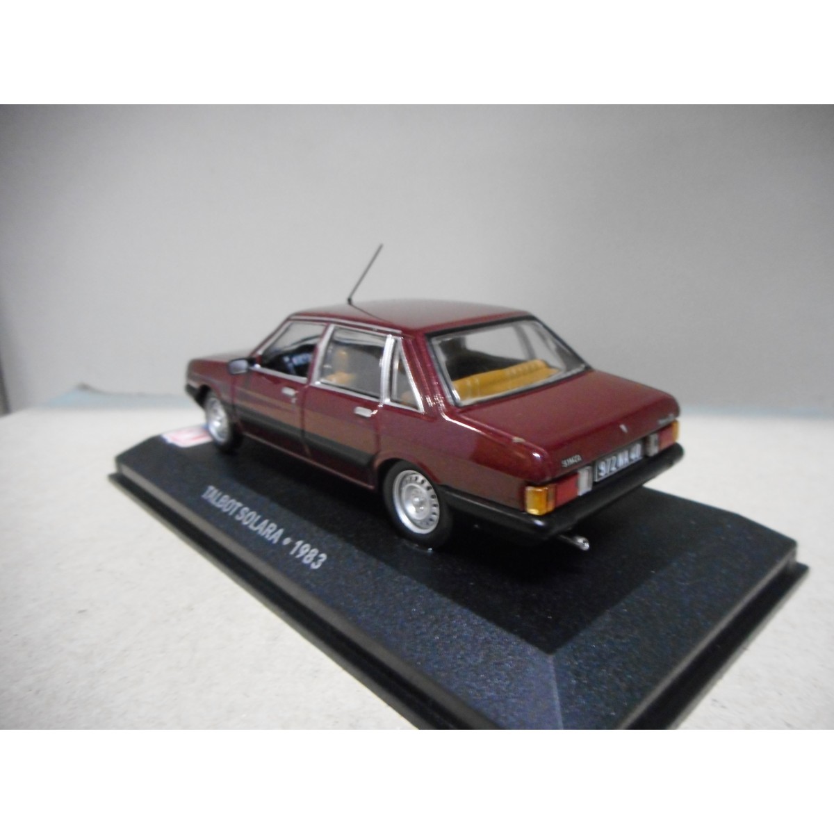 Talbot Solara GL 1.6 Bleue 1986 - Miniature 1/43 IXO Altaya - NEUF