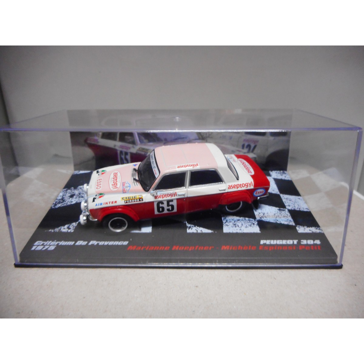 PEUGEOT 304 RALLY CRIT.PROVENCE 1975 HOEPFNER ALTAYA IXO 1:43 - BCN ...
