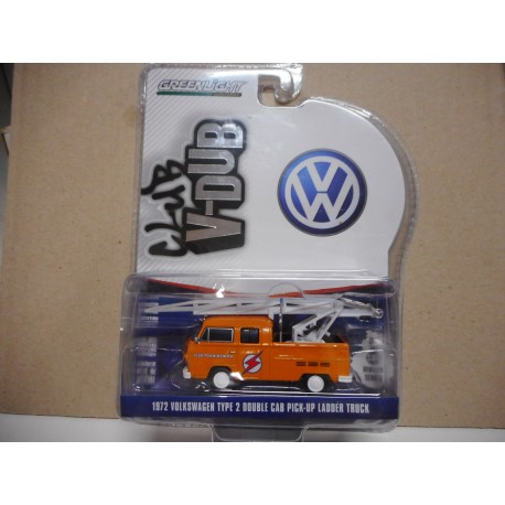 VOLKSWAGEN T2 PICKUP GRUA/CRANE ESCOGER/CHOOSE/CHOISIR 1:64 GREENLIGHT