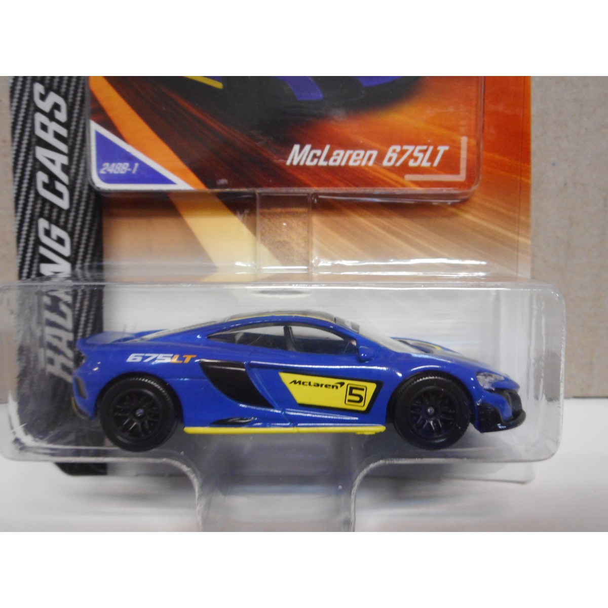 Voiture Miniature Majorette McLaren 675LT Verte - Échelle 1:60, Métal, Sans Emballage