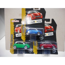 OPEL ADAM DEALER/MAJORETTE ESCOGER/CHOOSE/CHOISIR 1:64
